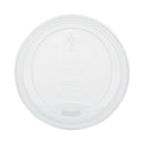 Pla Lids For Hot Cups, Fits 10 Oz To 20 Oz Cups, White, 1,000/carton