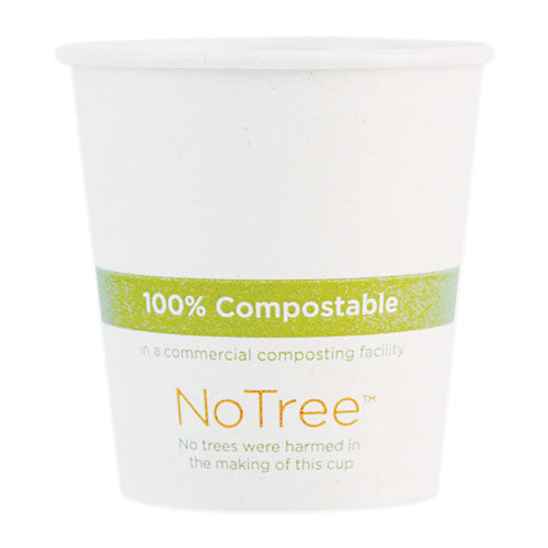 Notree Paper Hot Cups, 10 Oz, Natural, 1,000/carton