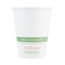 Notree Paper Hot Cups, 8 Oz, Natural, 1,000/carton