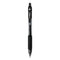 Z-grip Ballpoint Pen, Retractable, Medium 0.7 Mm, Black Ink, Black Tinted Barrel, 12/pack