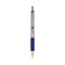 F-402 Ballpoint Pen, Retractable, Fine 0.7 Mm, Blue Ink, Stainless Steel/blue Barrel, 2/pack