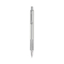 F-701 Ballpoint Pen, Retractable, Fine 0.7 Mm, Black Ink, Stainless Steel/black Barrel