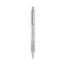 F-701 Ballpoint Pen, Retractable, Fine 0.7 Mm, Black Ink, Stainless Steel/black Barrel