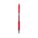 Sarasa Dry Gel X20 Gel Pen, Retractable, Medium 0.7 Mm, Red Ink, Translucent Red Barrel, 12/pack