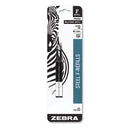 F-refill For Zebra F-series Ballpoint Pens, Bold Conical Tip, Black Ink, 2/pack